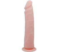 Baile Dildo Con Ventosa Color Natural - 200 gr