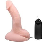Baile Dildo Vibrador Color Natural - 200 gr