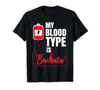 Baile divertido de bachata, cumbia, salsa, merengue, reggaetón, baile Camiseta