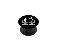 Baile en Barra para tu Novia, mi Novia, Divertido Baile en Barra PopSockets PopGrip Adhesivo