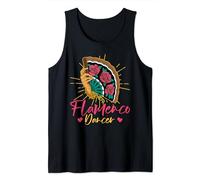 Baile flamenco España peninsular Música flamenca español Camiseta sin Mangas
