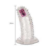 Baile for Him Brave II Man - funda/extensor para pene con punta vibratoria activada por sensor