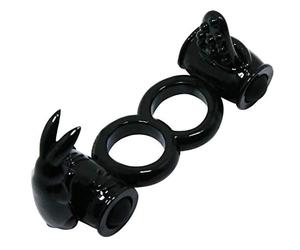 BAILE For Him Sweet Ring Anillo Doble con Rabbit Doble 21 g