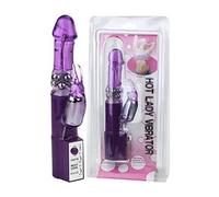 Baile Vibrators Vibrador tipo rabbit rotador Hot Lady II Pearl 1 ud 500 g