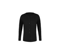 Baile Latino Long Sleeve Male Latin Dance Tops Suit Line Clothing Top Dancewear Belly Ballroom Shirt para Hombres(Black,M)