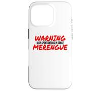 Baile Merengue Salsa Bachata Cumbia Latina Merengue Baile Carcasa para iPhone 16 Pro