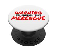 Baile Merengue Salsa Bachata Cumbia Latina Merengue Baile PopSockets PopGrip Adhesivo