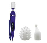 Baile Pack Masajeador Y Cabezales King Touch Púrpura - 200 gr