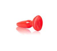 Baile Vibrators Plug anal pequeño rojo 15 cm 1 ud