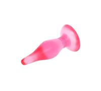 Baile Plug Anal Tacto Suave Rosa 14.2cm 1ud