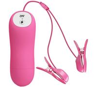 Baile Stimulating Romantic Wave Pizas con Vibracion y Electroshock Fucsia 200 g