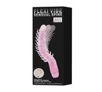 Vibrador conejo flexible vibrador morado 23.5 cm - Profundidad: 50 mm, Rayon: MUJERES, Longitud: 90 mm, Ancho: 235 mm