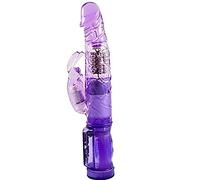 Baile Vibrators Mini rotador Rotations con Rabbit Happy Angel Lila