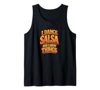 Baile Salsa Bachata Cumbia Merengue Baile Latino Camiseta sin Mangas