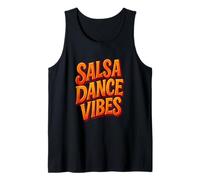 Baile Salsa Bachata Cumbia Merengue Baile Latino Camiseta sin Mangas