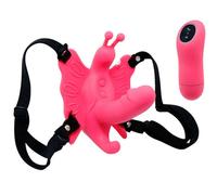 Baile Vibrators Ultra Passionate Arnés Mariposa Control Remoto - 1 Unidad