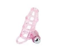 Baile - sweet 10 ritmos funda y anillo silicona para el pene rosa