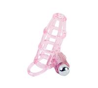 Baile - sweet 10 ritmos funda y anillo silicona para el pene rosa