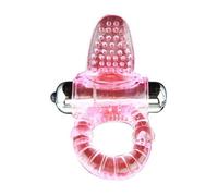 Baile Sweet Abs 10 Rhythms Ring Vibrating Penis Ring Pink 1ud
