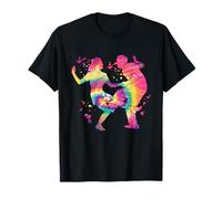 Baile Swing de los años 60 Retro DanceCouple Boogie Woogie Camiseta