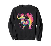 Baile Swing de los años 60 Retro DanceCouple Boogie Woogie Sudadera