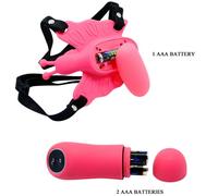 Baile Vibrators Ultra Passionate Arnés Mariposa Control Remoto - 1 Unidad