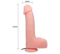 Baile Vibrators Vibrador Realistico Barbara Natural 22 Cm 600 g