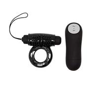 Baile Vibrators Anillo Control Remoto, Negro, 20V - 100 gr