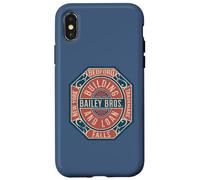 Bailey Bros Building & Loan Retro Design, Vintage Holiday Carcasa para iPhone X/XS
