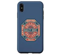 Bailey Bros Building & Loan Retro Design, Vintage Holiday Carcasa para iPhone XS MAX