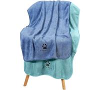 Bailey & buddies Bailey&buddies® Toallas para perros para secar perros, paquete de 2, toalla de baño de microfibra suave absorbente para mascotas, para perros, gatos y otras mascotas (paquete de 2-1 a