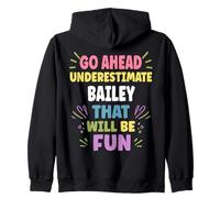 Bailey Personalized Women's Gift Custom Bailey Sudadera con Capucha