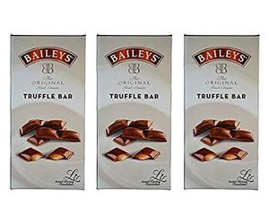 Baileys The Original Irish Cream Chocolate con leche Truffle Bar 90g x 3 paquetes