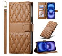BAILI Funda para Realme C53 4G con Tarjetero, Case Protectora Tipo Libro de Piel sintética para Realme C53 4G-Marrón