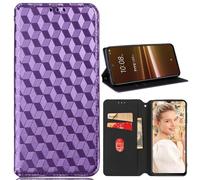 BAILI Funda para Realme C73 5G India, Cuero Billetera Flip Protectora Carcasa, Case Magnético para Realme C73 5G India, Cuadrado5