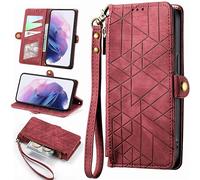 BAILI Funda para Samsung A56 5G/A36 5G/37, Cremallera Bolsillo, Ranura para Tarjeta, Stand Carcasa para Samsung A56 5G/A36 5G/37 Wallet Case-003
