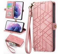 BAILI Funda para Samsung A56 5G/A36 5G/37, Cremallera Bolsillo, Ranura para Tarjeta, Stand Carcasa para Samsung A56 5G/A36 5G/37 Wallet Case-002