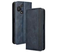 BAILI Funda para TCL 60 5G T521H, Tapa Libro Flip Phone Case para TCL 60 5G T521H, Azul