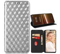 BAILI Funda para ZTE Nubia Neo 3 GT, Cuero Billetera Flip Protectora Carcasa, Case Magnético para ZTE Nubia Neo 3 GT, Cuadrado3