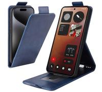 BAILI Funda Tipo Billetera con Ranuras para Tarjetas, Soporte, Cierre magnético y Tarjetero Case para Doogee Note56 Plus-Azul