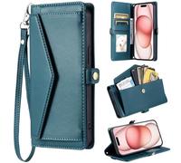 BAILI Funda Tipo Cartera para OPPO A73 5G/A53 5G, Funda Tipo Cartera con Tarjetero y Cierre magnético para OPPO A73 5G/A53 5G-02