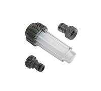 Bailinks Manguera de jardín con filtro de agua, prefiltro de agua de 3/4 pulgadas, juego de filtros de agua que incluye inserto de filtro, para Karcher, lavadora a presión, bomba de jardín