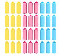 Bailinks Rulos de pelo de esponja de espuma, 36 PCS Rizadores suaves para cabello corto, Herramientas de peluquería para peinar el cabello DIY Rulos para mujeres y niños (20 mm)