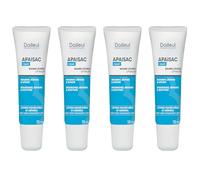 Bailleul | Apaisac | Bálsamo Labial Reparador | Pack de 4 x 15 ml | Labios secos y agrietados | Nutre, repara y calma | Sin perfume