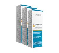 Bailleul Champú anticaída Cystiphane + | 3 x 200 ml | pérdida de cabello ocasional o crónica | Volumen, resistencia y suavidad