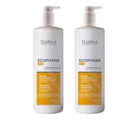 Bailleul | Ecophane Soft | Champú Ultra Suave | Pack de 2 x 500 ml | Cabello apagado y frágil | Suavidad, brillo y flexibilidad | Formato familiar