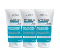 Bailleul | Mycogel | Gel limpiador contra las micosis cutáneas | Limpia, calma y protege | Pieles y mucosas genitales sensibles con tendencia a micosis | Vegano | Pack de 3 x 150 ml