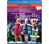Bailly, Julie Calatayud, Jaques Forte, Cinzia Joakim, Roger Kubla, Laurent Marabelli, Enrico Maria Minarelli, Monica Orchester & Chorus Of The Opera Royal De Wallonie Rocha, Edgardo Schultsz, Jan - Rossini: La Gazzetta [Blu-ray]