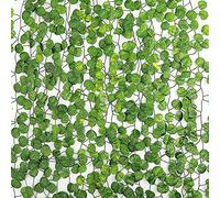BAILR 2.2m Hiedra Artificial, Decoración De Hiedra Artificial Hiedra De Interior Natural, para Jardín, Decoración De Pared De Fiesta Interior Al Aire Libre