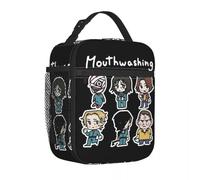 Bain de Bouche Indie Game Sacs à Lunch isothermes thermiques pour le Bureau Sac alimentaire Portable Conteneur Boîtes à Lunch isothermes